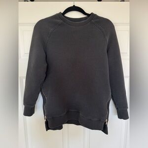Varley Ribbed Manning Sweatshirt Black
